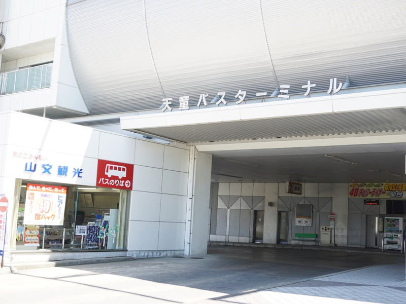 天童駅バスターミナル