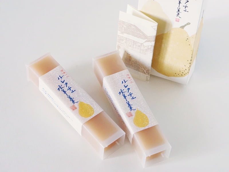 大和屋 ル・レクチェ水羊羹個包装