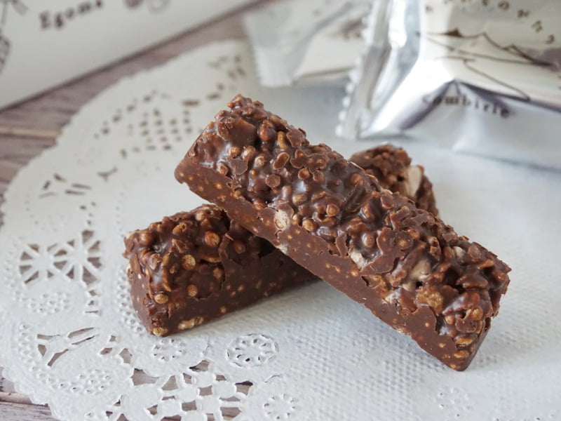 奥阿賀えごまチョコクランチ中身