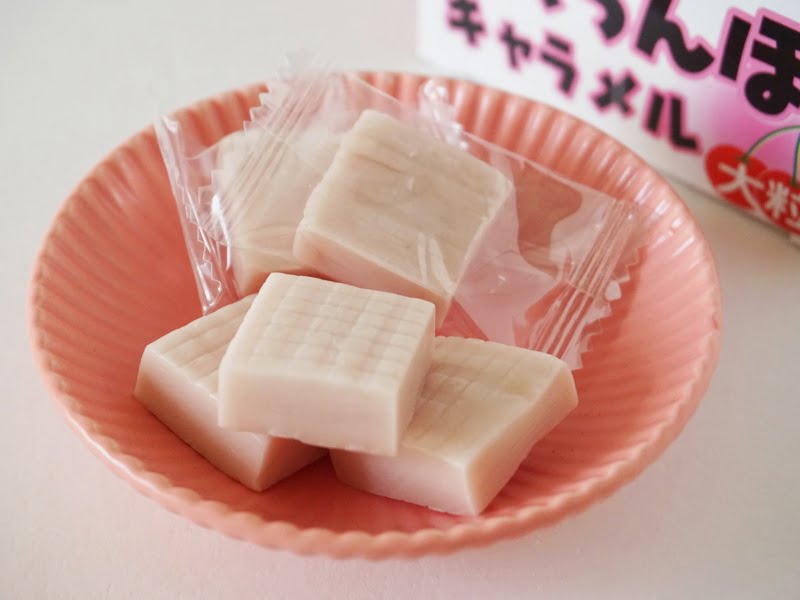 大粒さくらんぼキャラメル中身