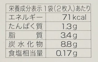 ラスクフランス さくらんぼラスク成分表示