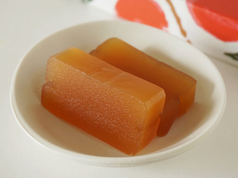 武内製飴所 りんご羊羹中身