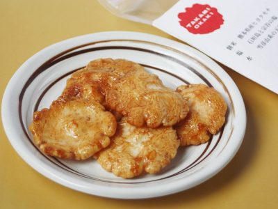 TAKAMIOKAKI おいしい醤油のおかき(和歌山と京都の醤油蔵めぐり)