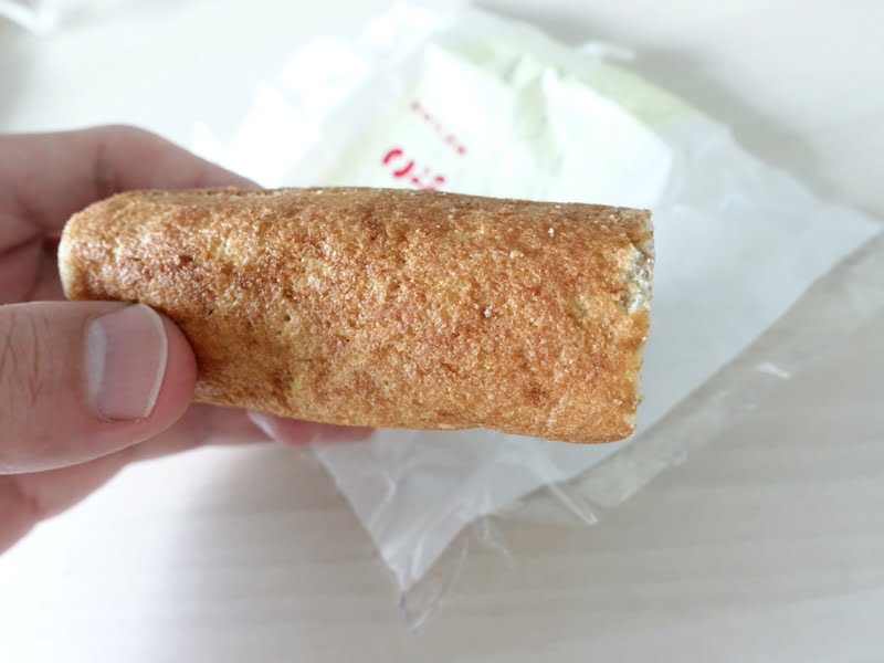 岩見沢銘菓こぶしを横から見たところ