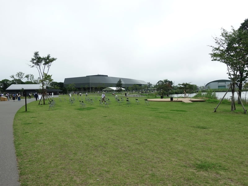 ウポポイ(民族共生象徴空間)の様子