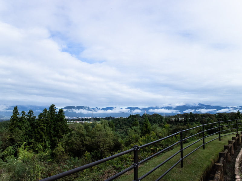 赤城高原SA(下り)からの景色