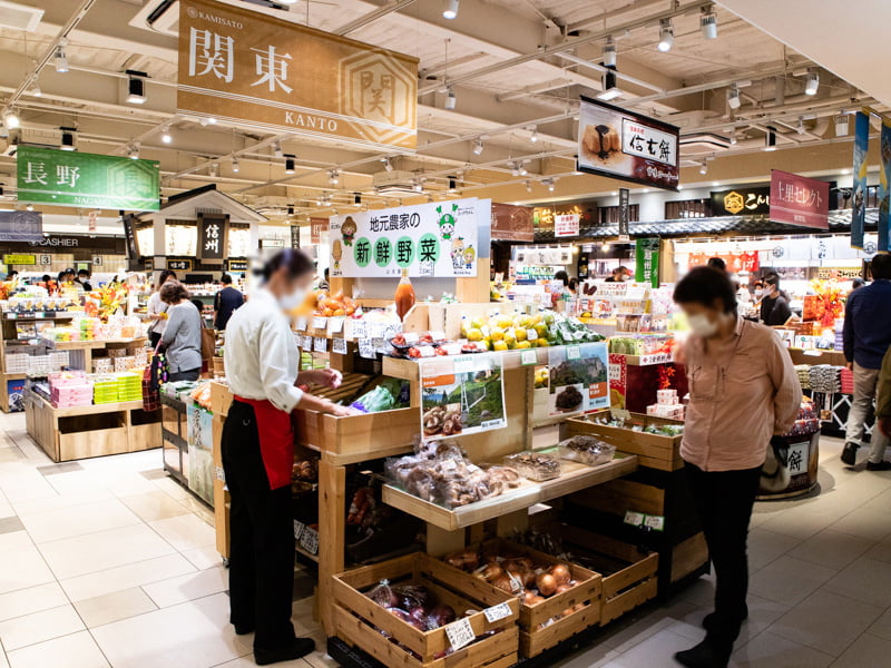 上里SA(上り)のお土産売り場