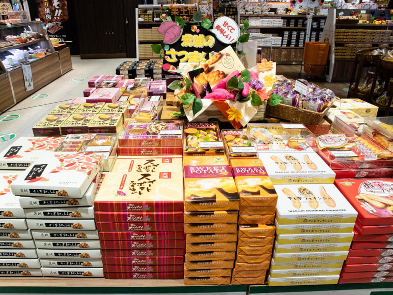 守谷SA(上り)お土産売り場