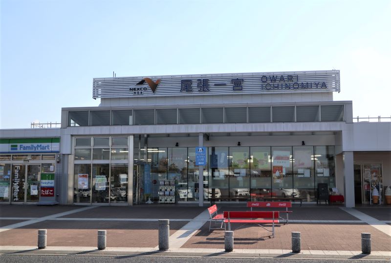 尾張一宮PA下り外観