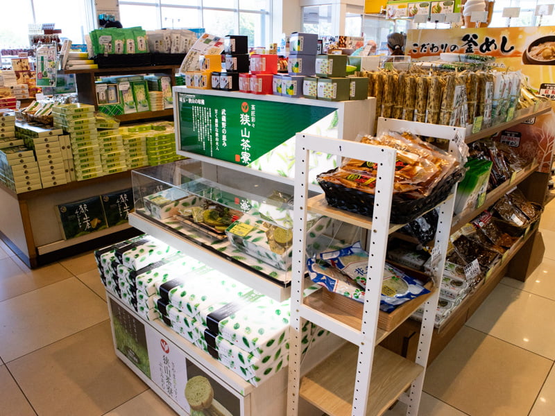 狭山PA(内回り)のお土産売り場