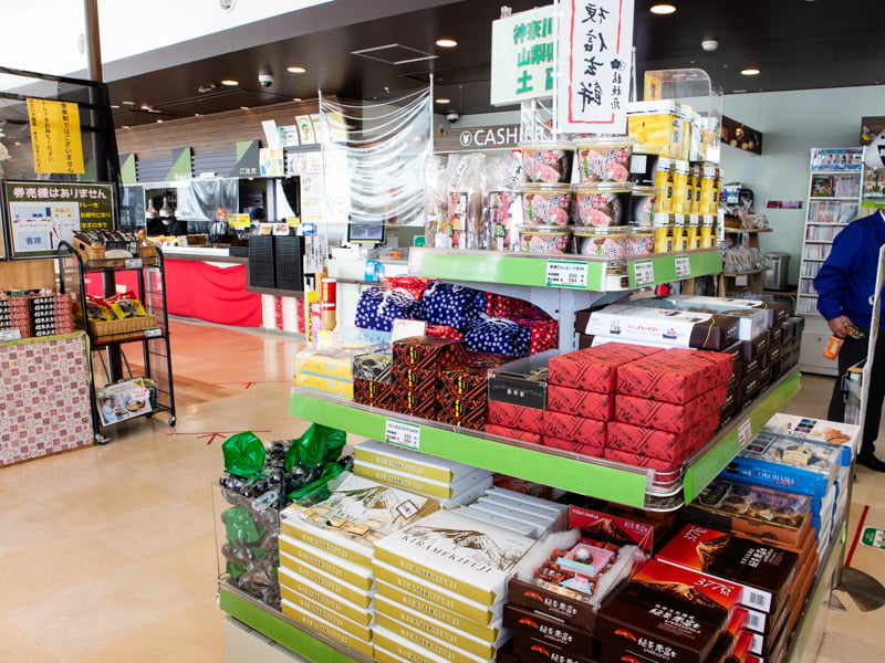 狭山PA(外回り)の山梨のお土産