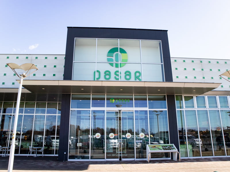 三芳PA(上り)外観