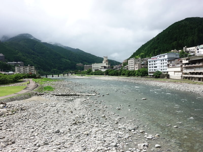 下呂温泉の川