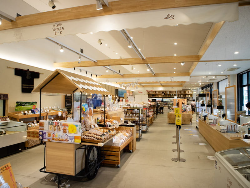 道の駅のと千里浜お土産売り場 かわんちまーと