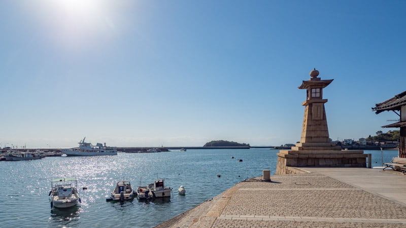 鞆の浦 鞆港の常夜灯