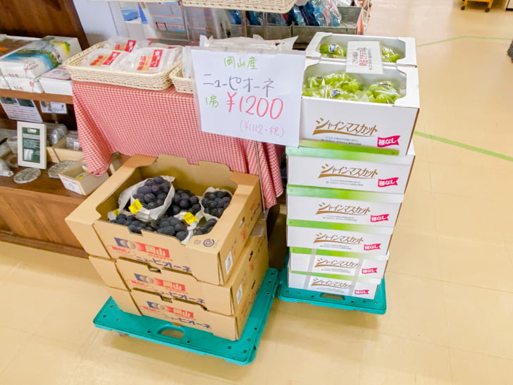 道の駅 笠岡ベイファーム:店内のようす