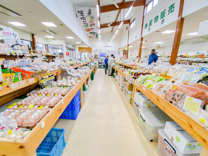 道の駅 笠岡ベイファーム:店内のようす