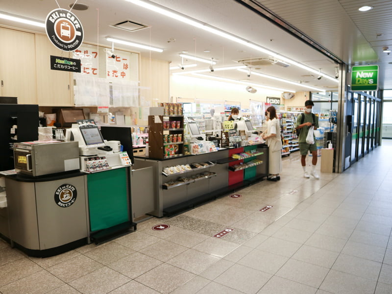 JR川越駅構内のニューデイズ