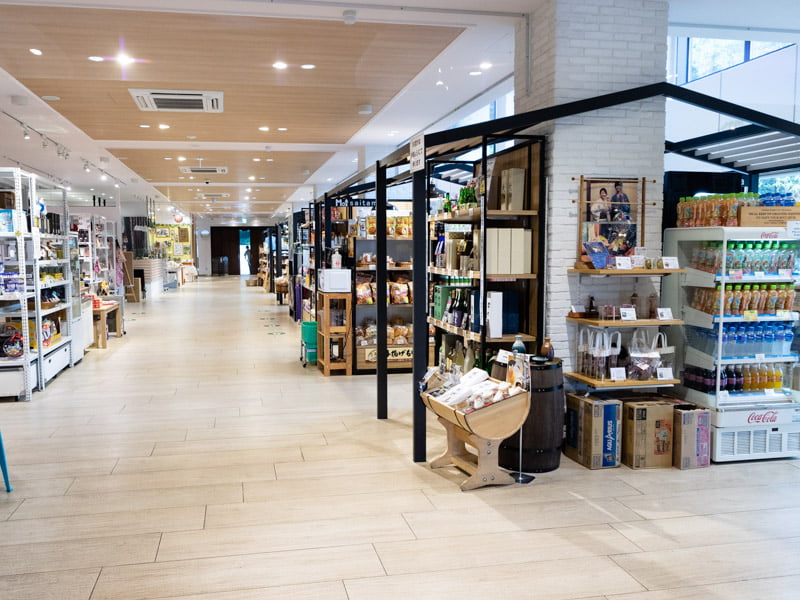 飯能・メッツァビレッジのお土産売り場