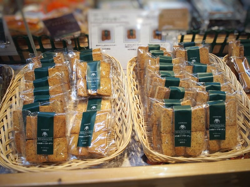 大多喜ハーブガーデンのクッキー