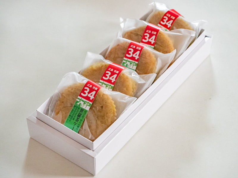 道の駅 世羅：世羅茶ケーキ