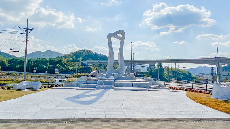 道の駅 世羅：モニュメント