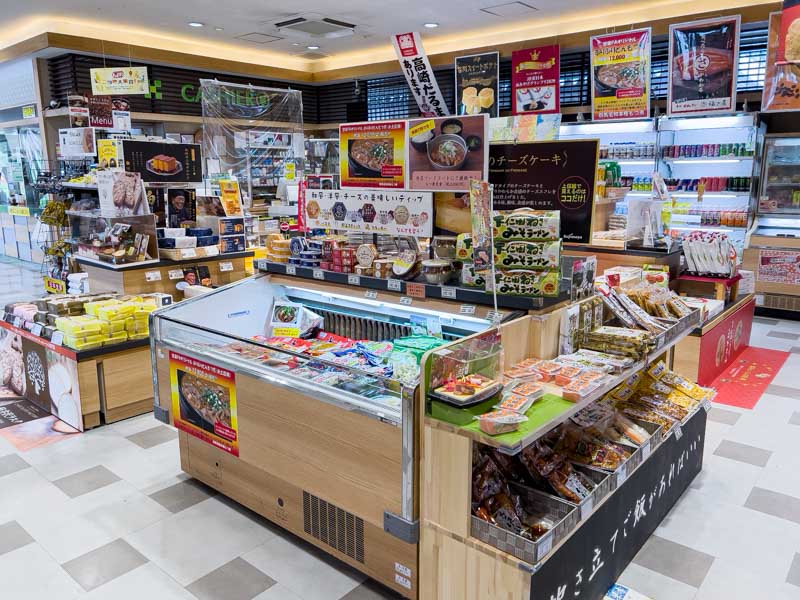 甘楽PA(上り)のお土産売り場