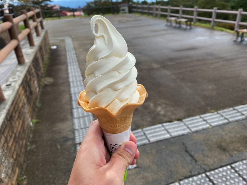 大山まきばみるくの里 ソフトクリーム
