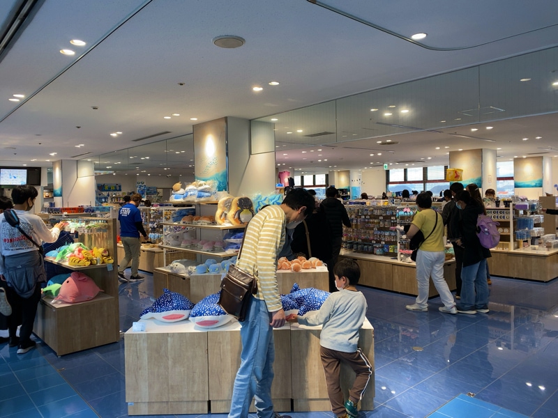 海遊館のお土産売り場