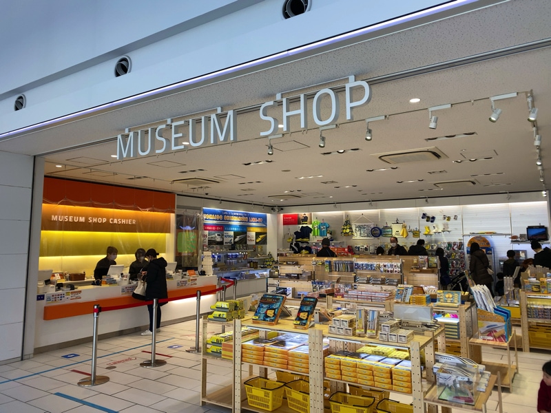 リニア鉄道館のお土産売り場