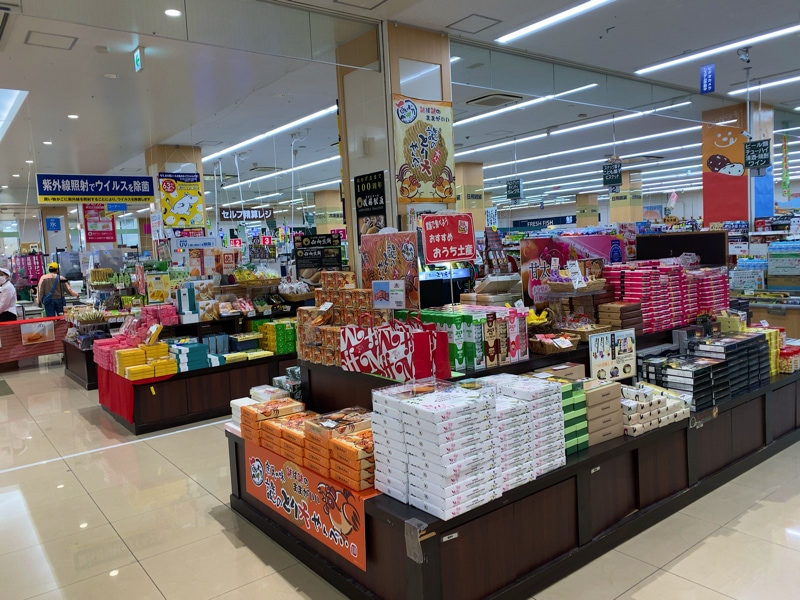 ゆめタウン別府のお土産売り場