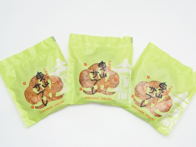 山上福寿堂 曳山サブレ 中身(全体)