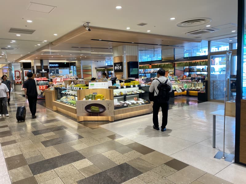 松江駅のお土産売り場 和菓子